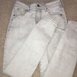 light grey old navy skinny jeans